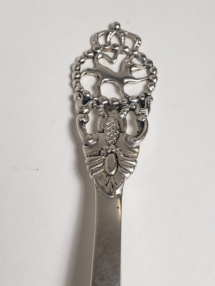 Antique Norwegian NM 830S Silver 6-5/8" Spoon