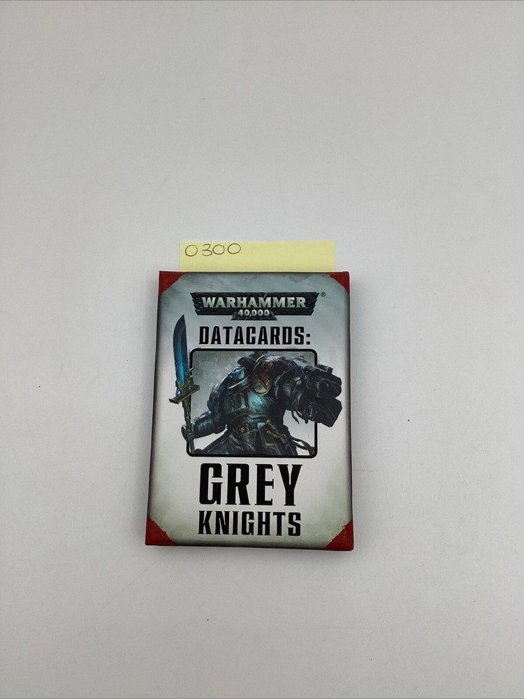 Warhammer 40K Datacards: Grey Knights Original Pack Games Workshop