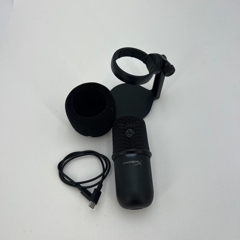 HyperX SoloCast USB Gaming Microphone - Black (4P5P8AA) READ DESC