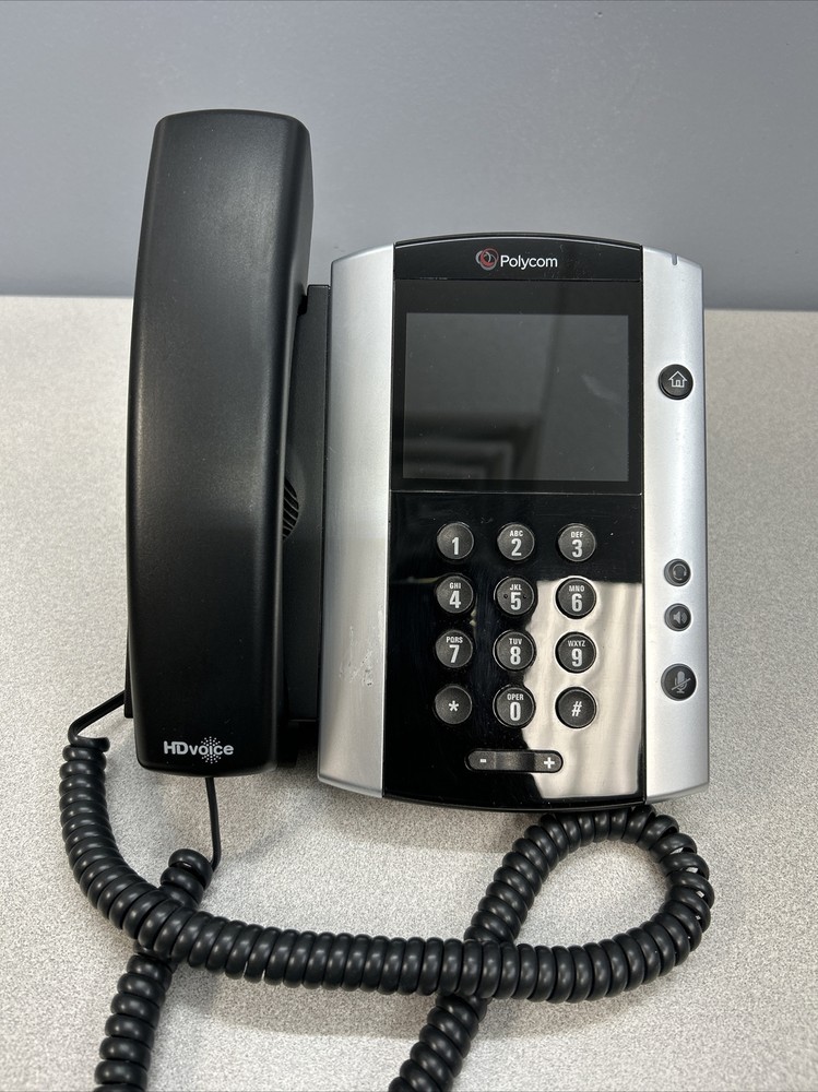 Polycom VVX 500 Gigabit IP LCD Desk Set Phone PoE