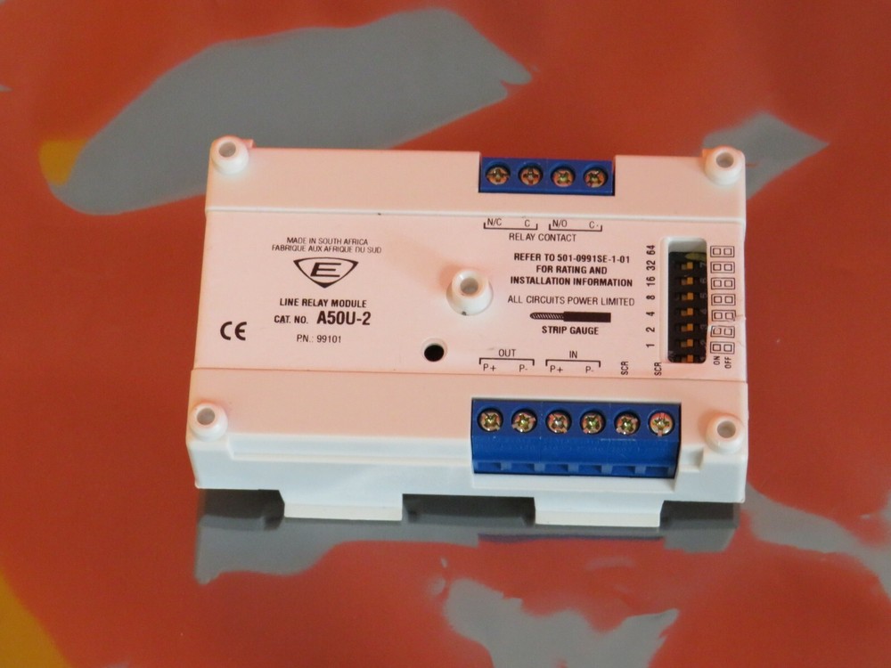 EST EDWARDS EA50U-2 LINE RELAY MODULE