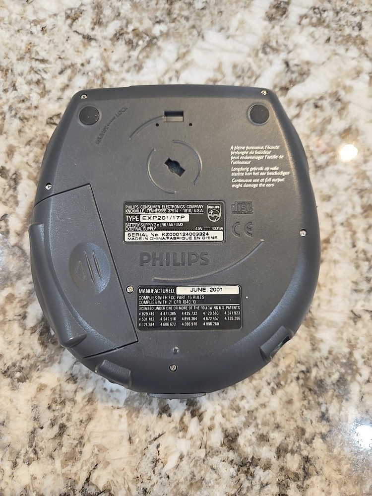 Philips Expanium EXP200 Personal CD Player Tested Working