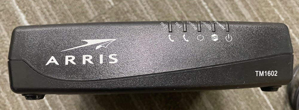 Arris TM1602 Cable Modem