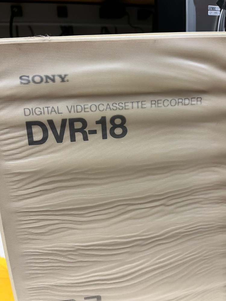 Sony DVR 18 Service manual volume 2 revision 6