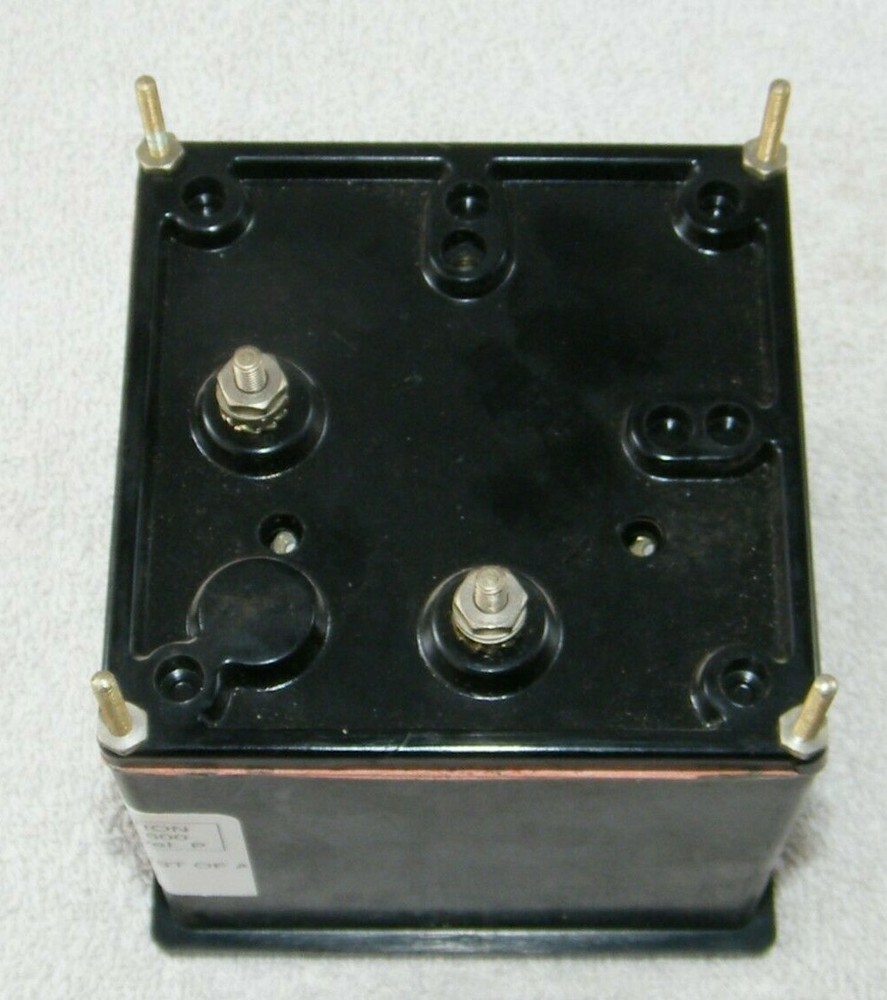 BROWN BOVERI METER EJ4V VOLTMETER KV, BROKEN GLASS