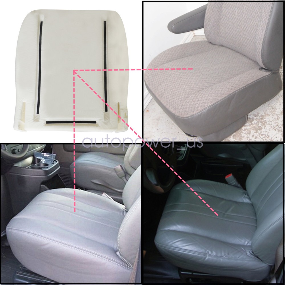 Front Left Driver Bottom Seat Foam Cushion Pad For 2003-2014 Chevy Express Van