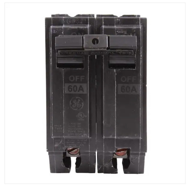 Q-line 60 Amp 2 In. Double-pole Circuit Breaker |