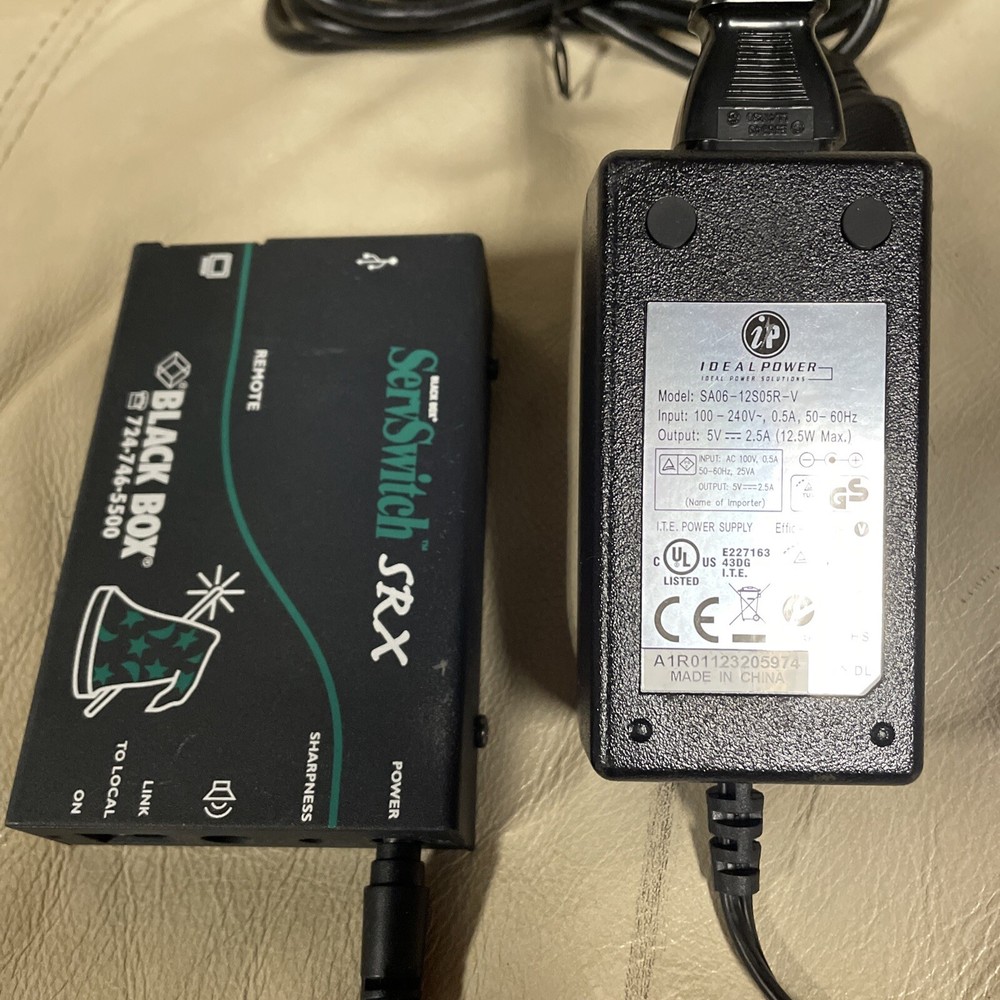BLACKBOX ACU5051A SERVSWITCH Wizard SRX VGA + USB EXTENDER REMOTE UNIT