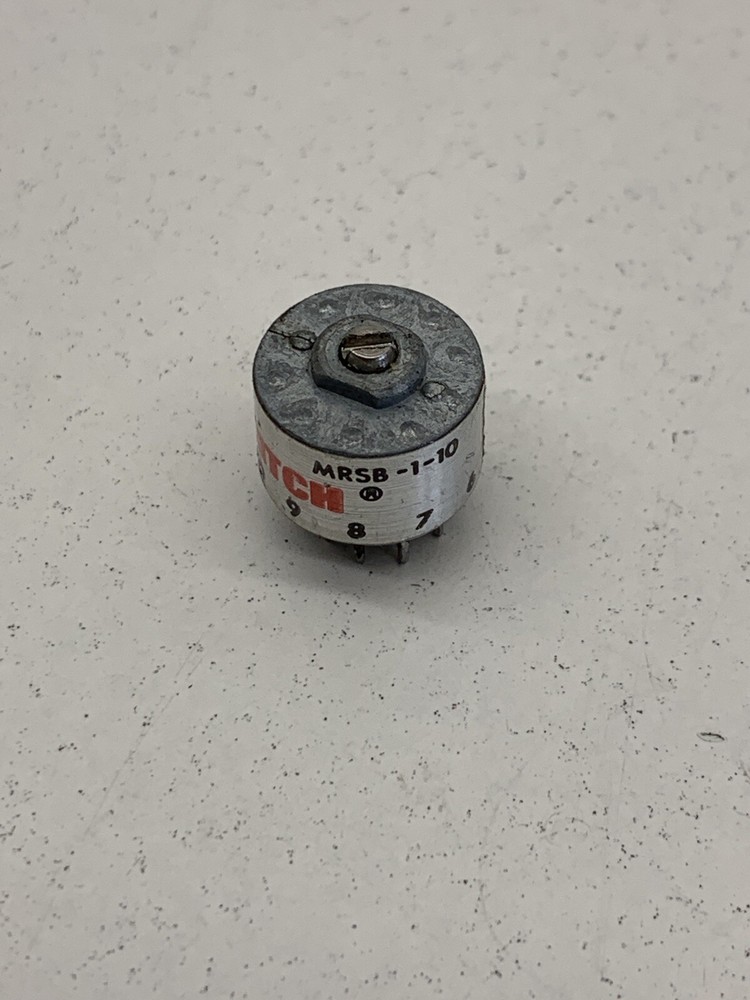 Alco Switch MRSB-1-10 Rotary Switch 115VAC 10-Position