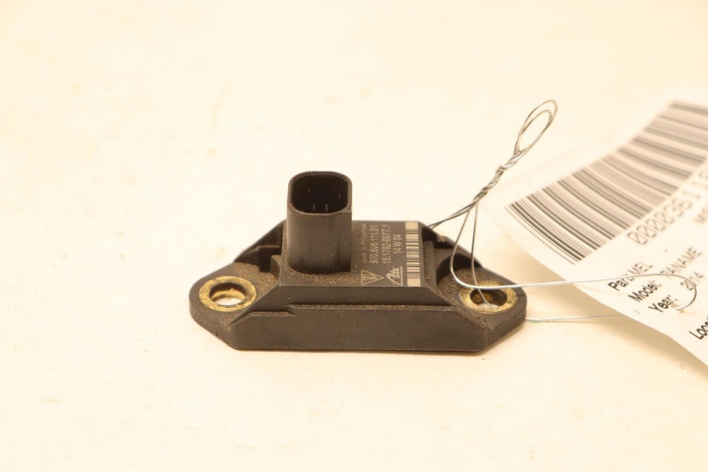 2010-2016 PORSCHE PANAMERA FRONT RIGHT ACCELERATION SPEED SENSOR MODULE OEM