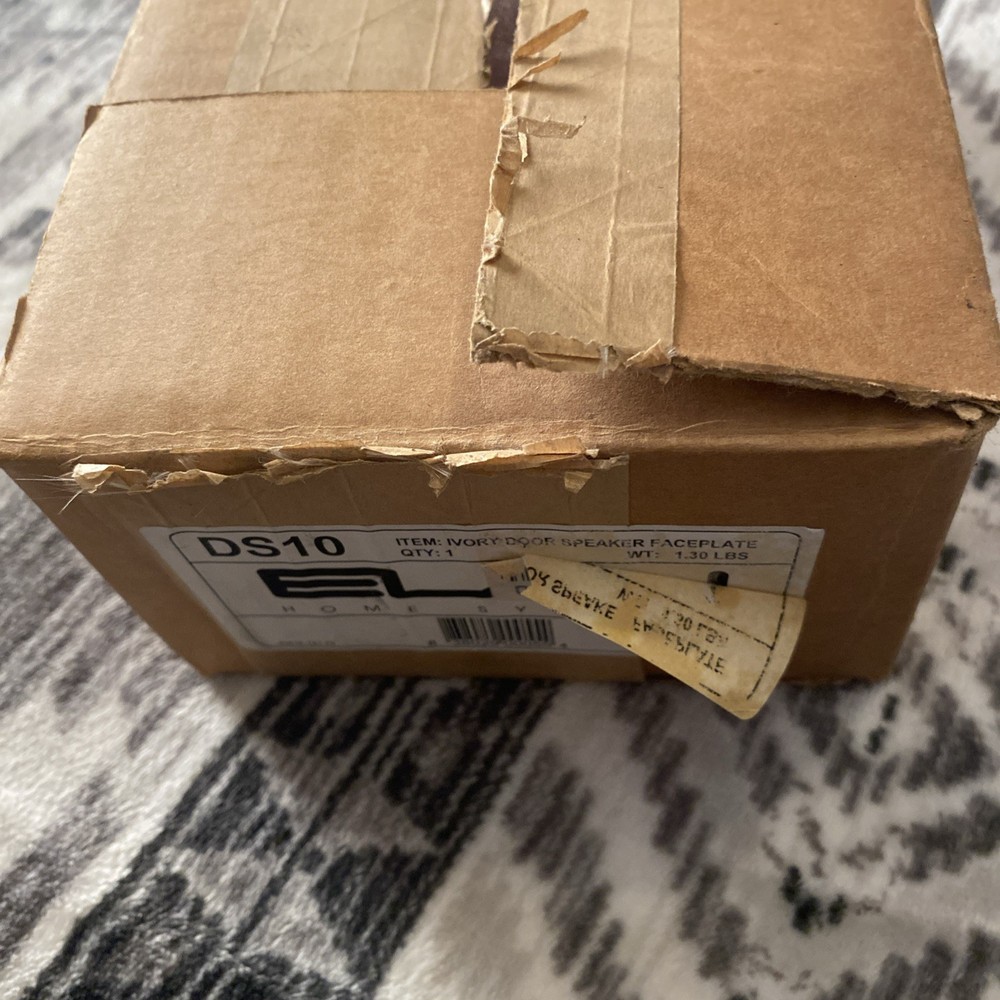 Elan DS10 Door Speaker Faceplate Ivory Intercom Home Audio System