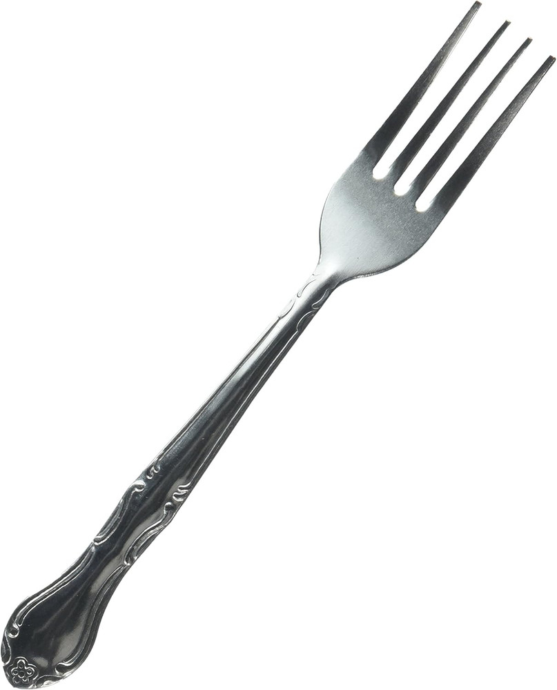 12-Piece Elegance Dinner Fork Set, 18-0 Stainless Steel,Silver