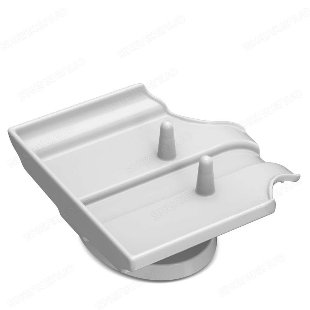 Self-Draining Soap Dish with Strong Suction Cup – 1 piece