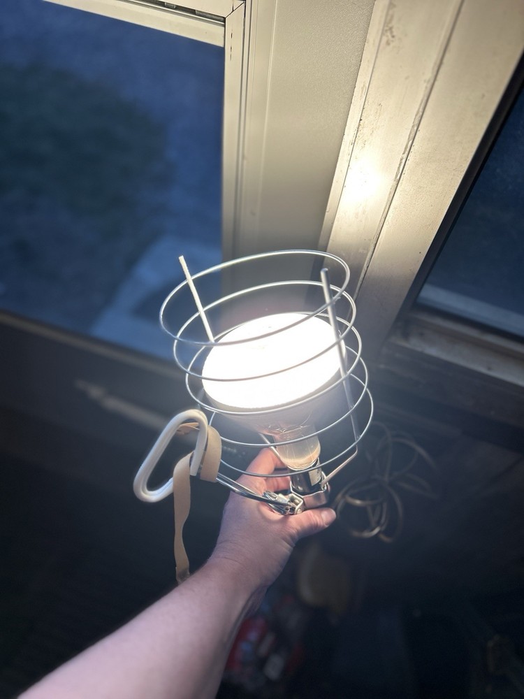 Rexall Sun Lamp Kit 275 Watt Adjustable Clamp On Feature