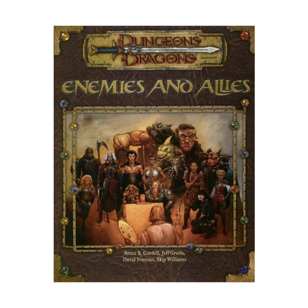 WotC D&D 3rd Ed Enemies and Allies VG+