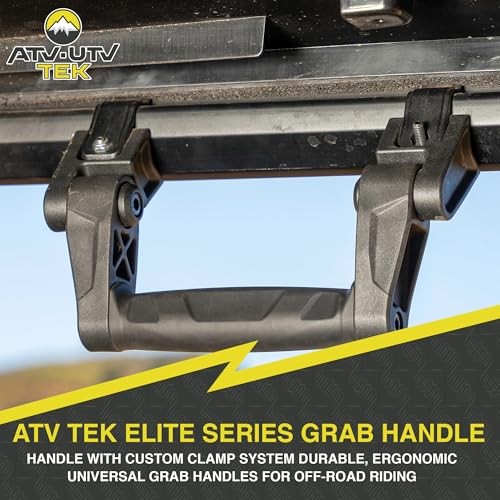 Elite Series Grab Handle – Black UTV Grab Handle with Custom Clamp System –