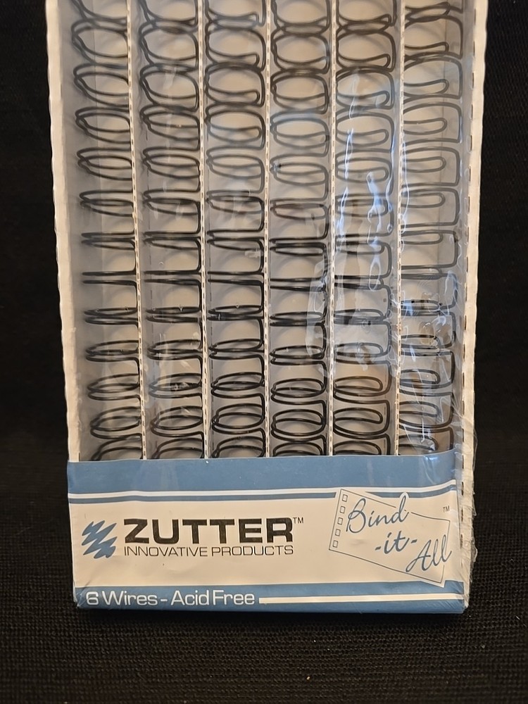 Zutter Binder Wire - Set of 6 5/8" new -