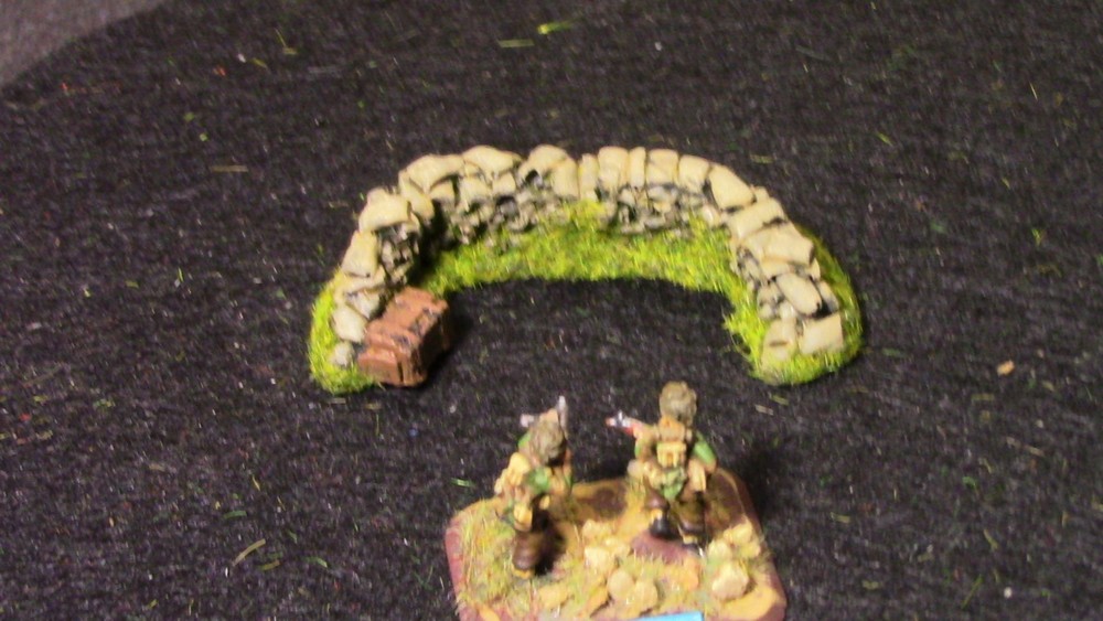 🔥 15mm Pro-Painted Baueda WW2 Sandbag emplacement