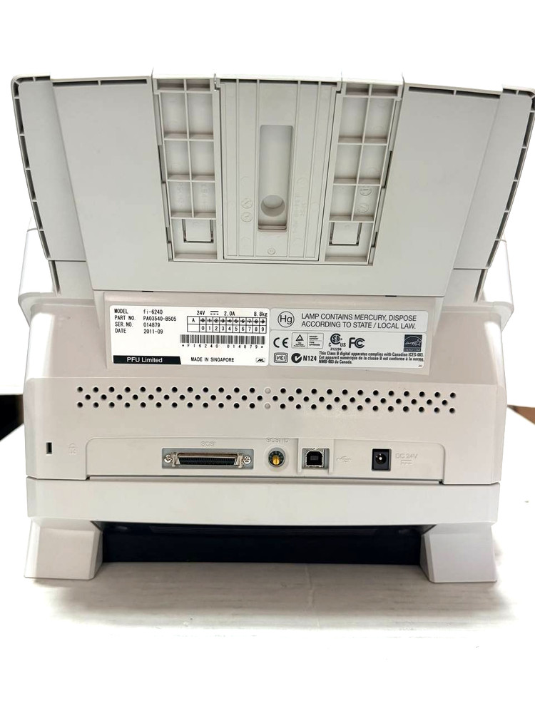 Fujitsu Fi-6240 Flatbed Duplex Document Scanner