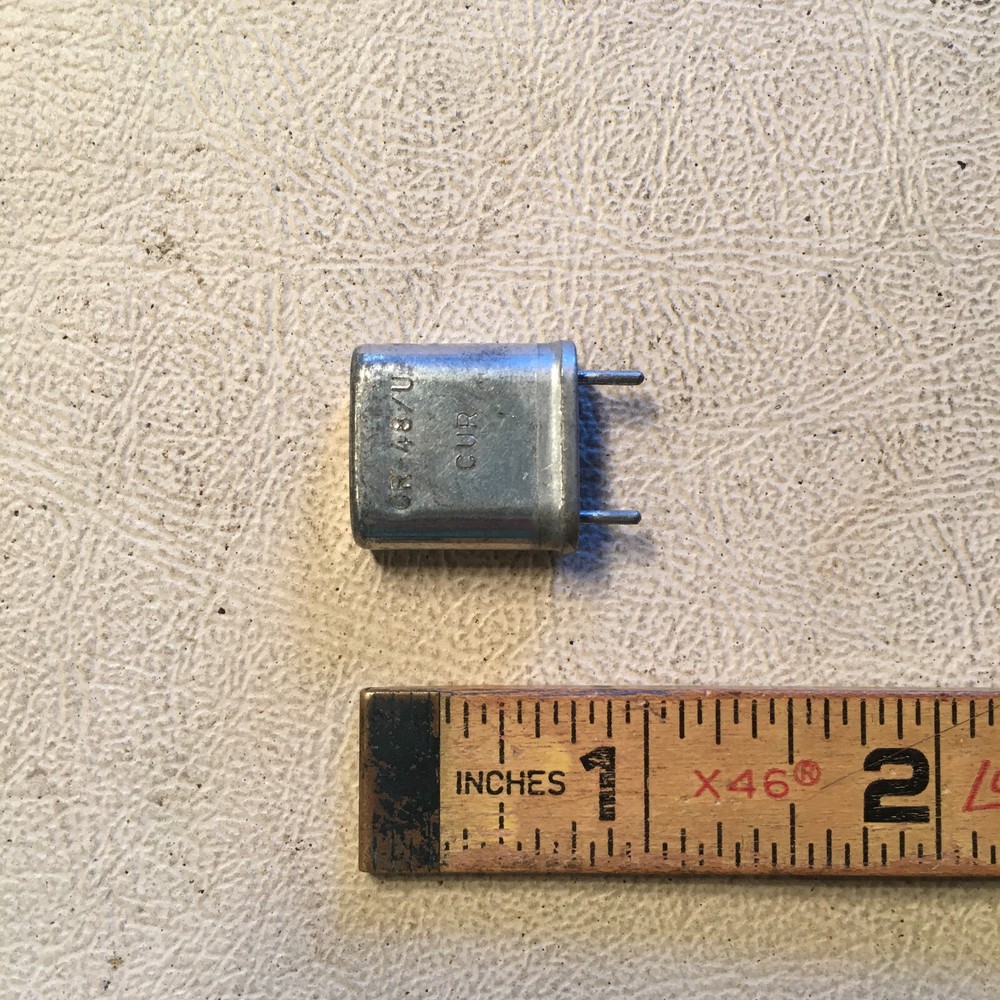 Quartz Crystal 1000.000 Khz