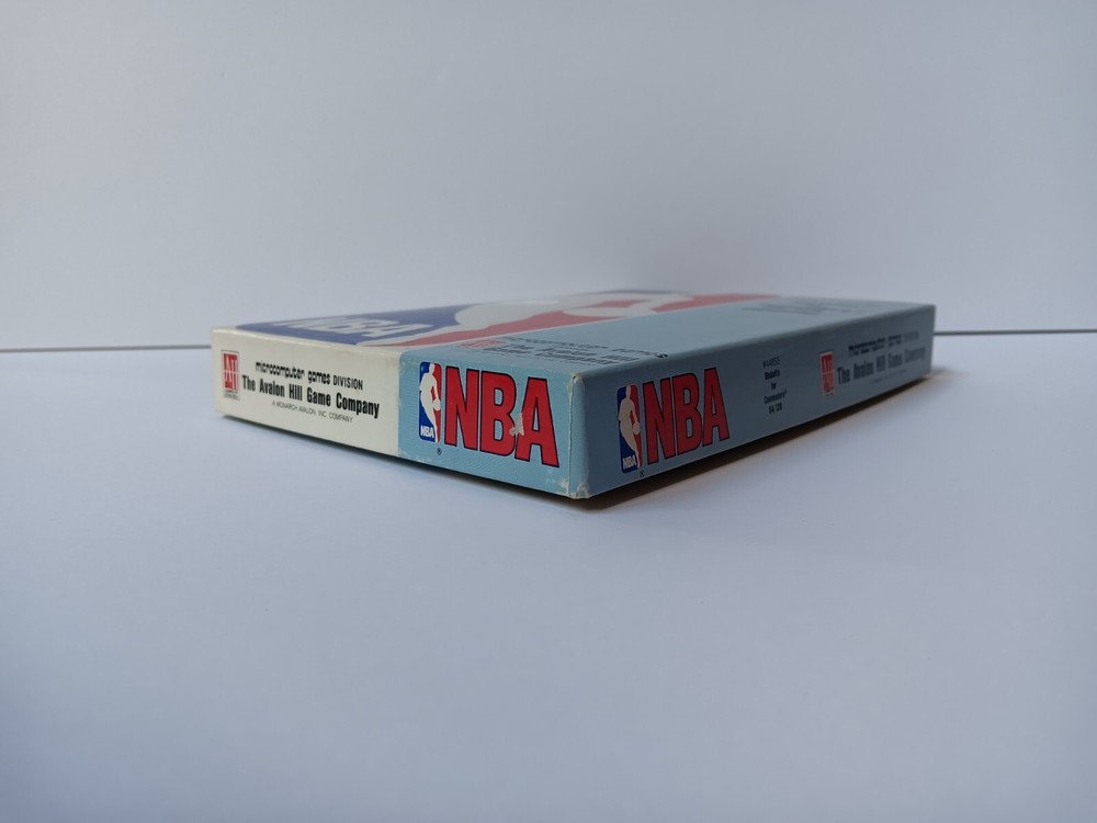 Commodore 64/128 NBA Basketball Avalon Hill Computer Game Software Tested/Works