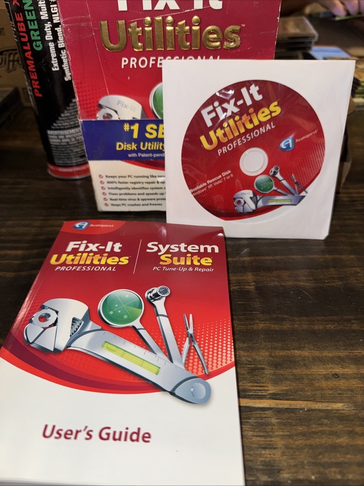 Avanquest Fix-It Utilities Professional  Windows PC Registry Cleaner - NEW -