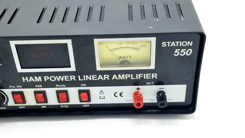 Station 550 Ham Power Linear Amplifier - Untested