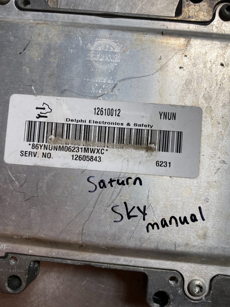2007 Pontiac G6 2.4L Engine Computer Control Module ECM ECU OEM 12610012