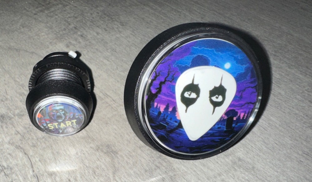 Alice Cooper's Nightmare Castle Pinball Start Button Launch Button Mod