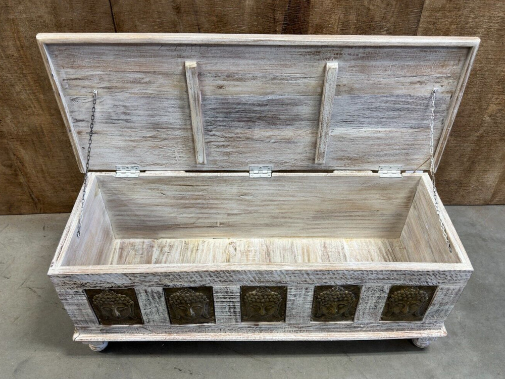 Vintage Wood Trunk.
