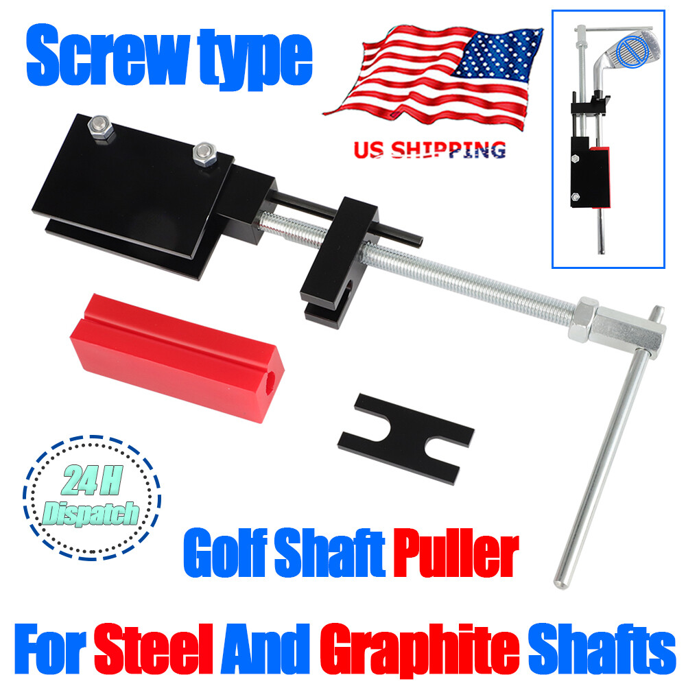 Golf Shaft Puller Extractor For Steel & Graphite Shafts Remove Puller Screw Type