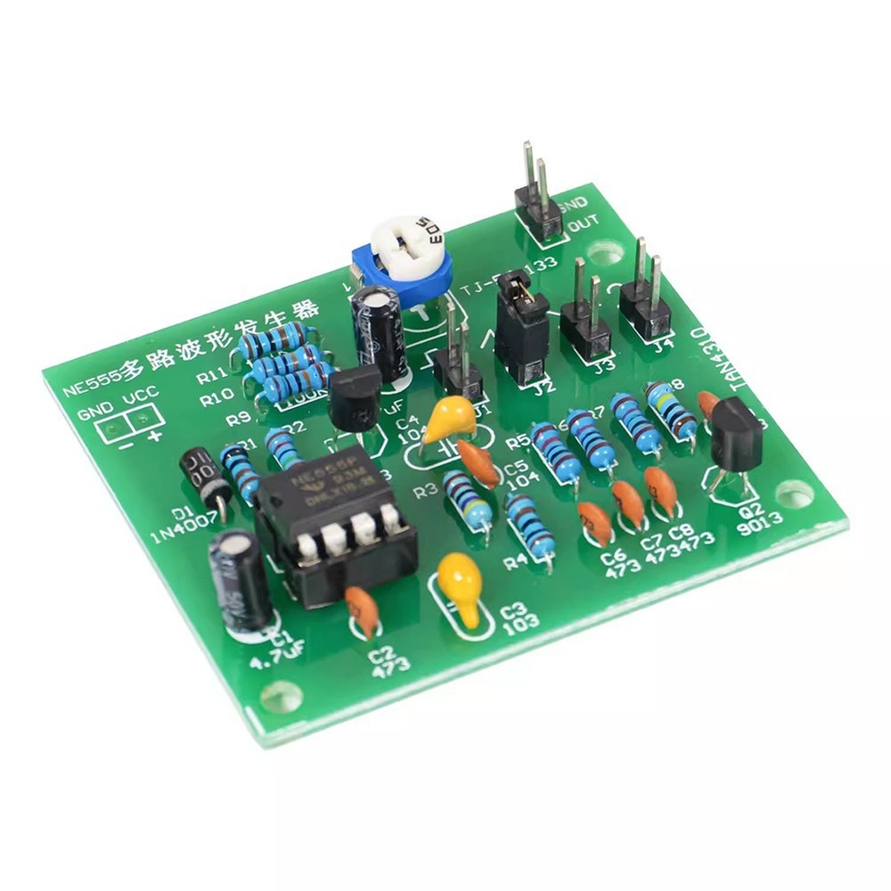 NE555 Waveform Generator Kit for DIY Electronics Projects and Learning