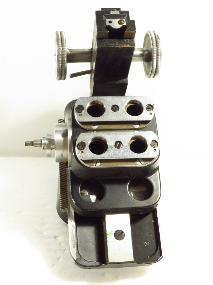 ERNST LEITZ WETZLAR GERMANY MICROSCOPE HEAD, AS IS (IMCOMPLETE)