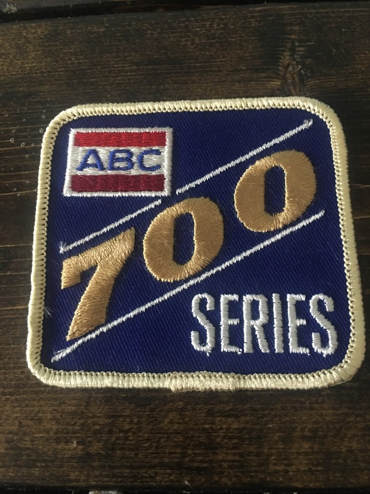 Vintage ABC 700 Series Bowling Patch Beige Trim