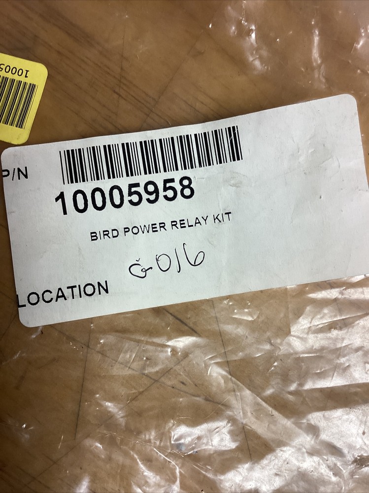 10005958 POWER BODY FEED RELAY KIT