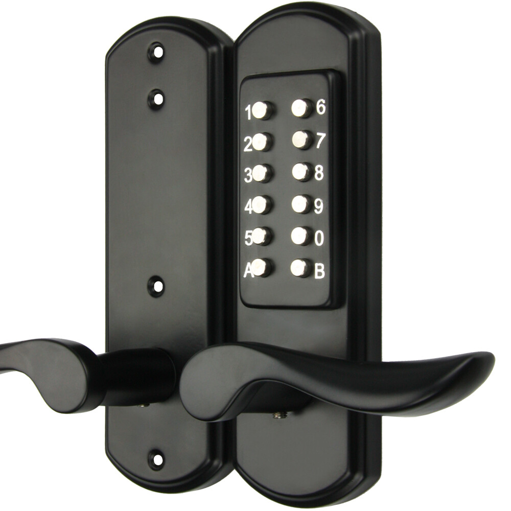 Door Lock Keyless Keypad Entry Mechanical Combination Code Lock High Security