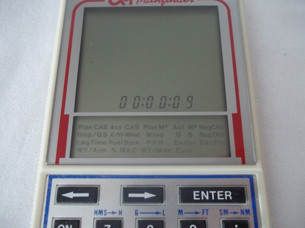 Working ASA Pathfinder CX-1 Flight Computer with Instruction Manual Booklet