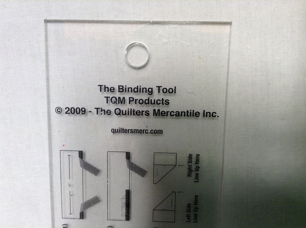 The Binding Tool – TQM Products copyright 2009