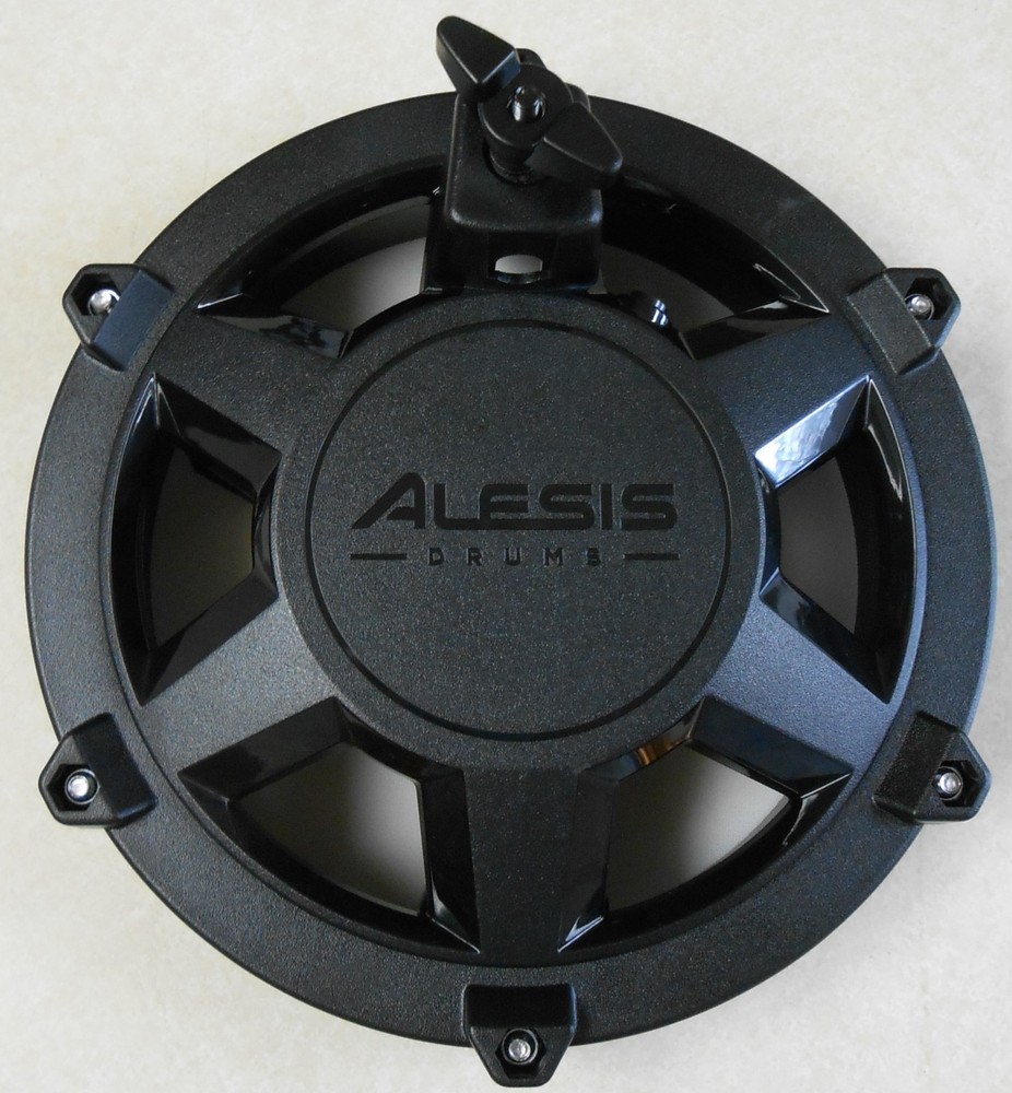 Alesis Drums Nitro Max Electronic Black Shell White Mesh 8" Single Zone Tom Pad