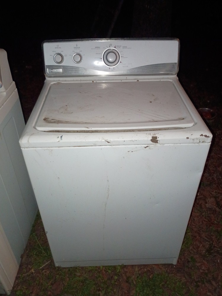 Kenmore Electric Top-Loading Washer & Dryer Set, Freestanding, White
