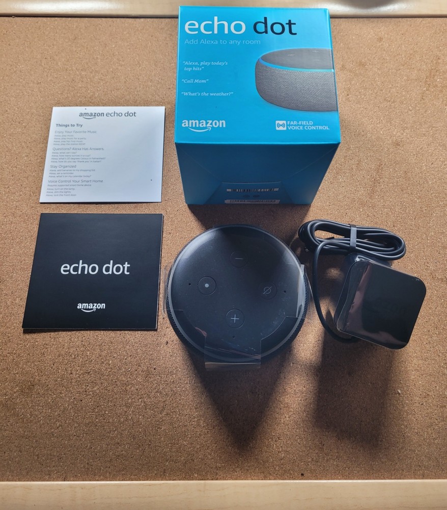 Amazon Echo Dot 3rd Gen Smart Speaker Alexa – Open Box Never Used