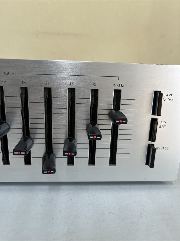 BSR EX-100 Stereo Frequency Equalizer - GREAT CONDITIONS *Read*