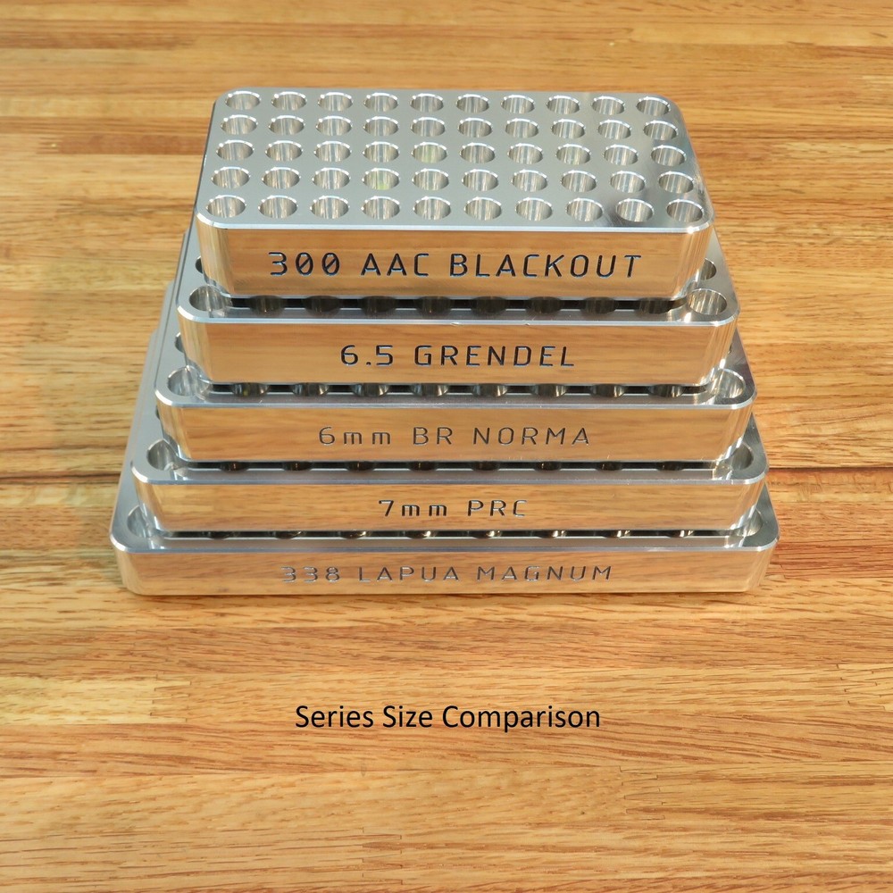 30-06 Springfield - Precision Loading Block - 1" Thick Billet Aluminum (50)