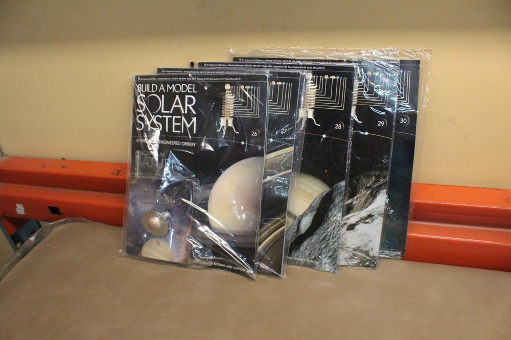 Build A Precision Mechanical Solar System by Eaglemoss Sealed Issues #26-30