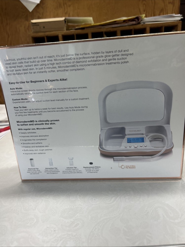 Trophy Skin Microderm MD Professional Grade Home Microdermabrasion System