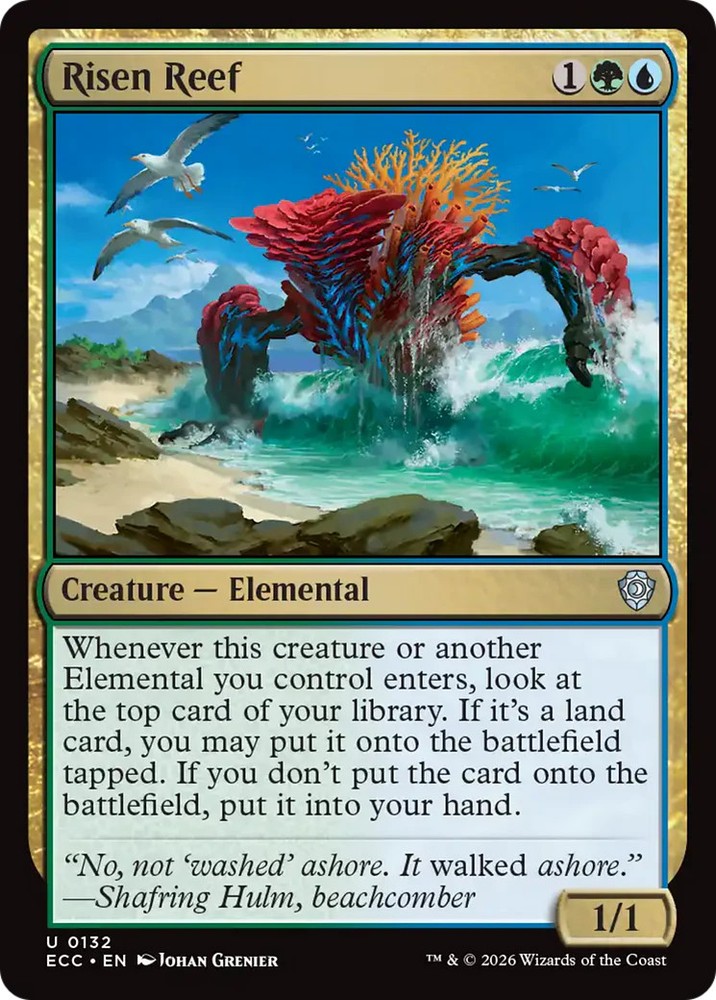 Risen Reef [Lorwyn Eclipsed Commander]