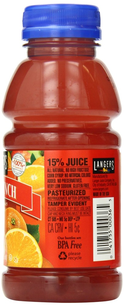 Fruit Punch, 10 Fl Oz (Pack of 12)