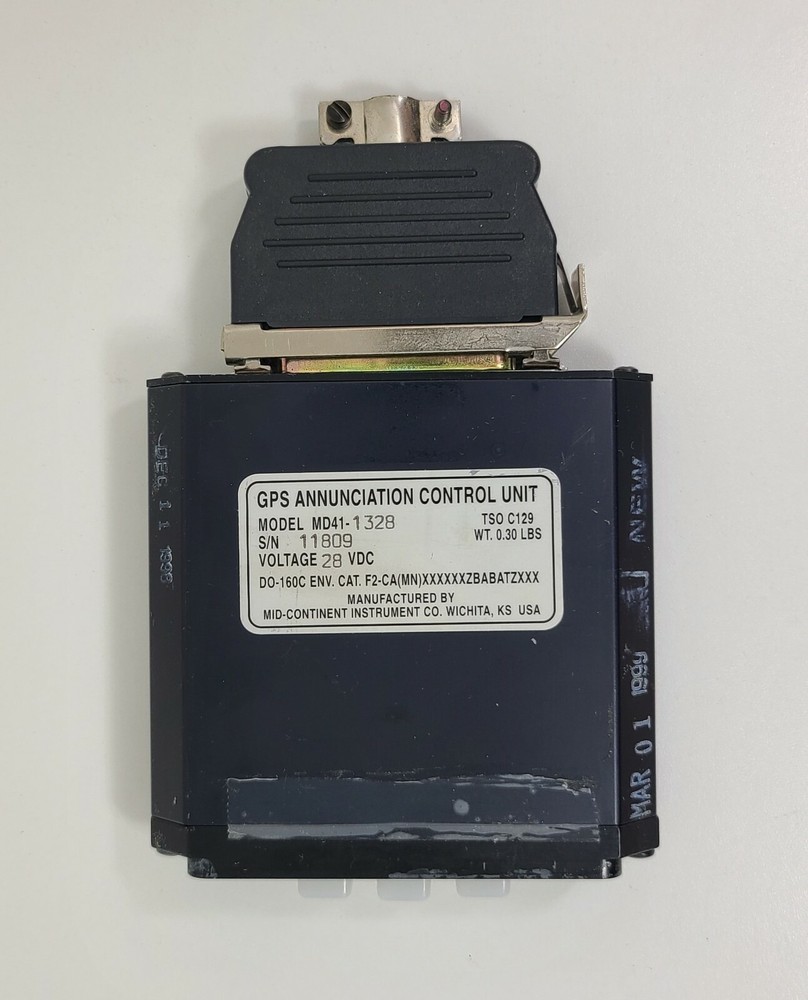 Mid Continent MD41-1328 GPS Control Unit *Untested*