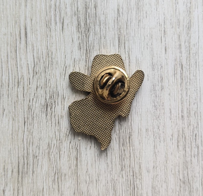 Texas Tie Tac Hat Lapel Pride Pin 101% Texan