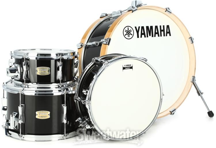 Yamaha Stage Custom Hip 4-piece Shell Pack - Raven Black